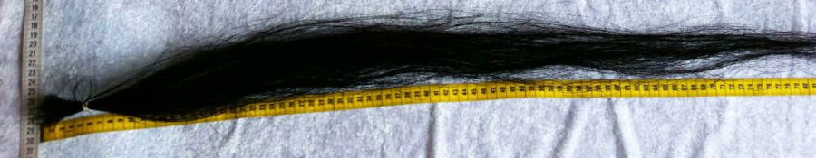 Mængden af halehår til armbånd